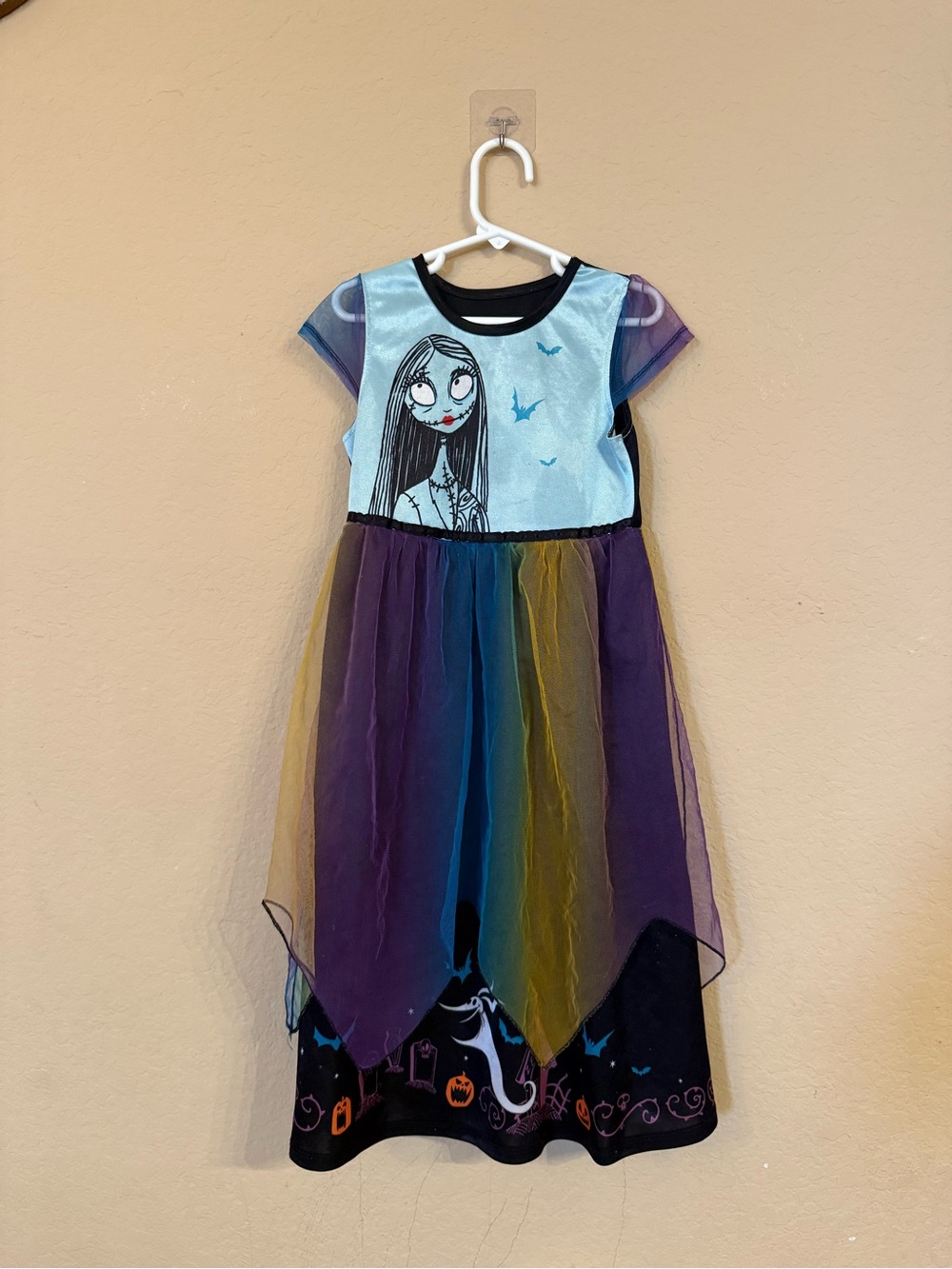 Disney The Nightmare Before Christmas Sally Girls Sleep Dress Nightgown
